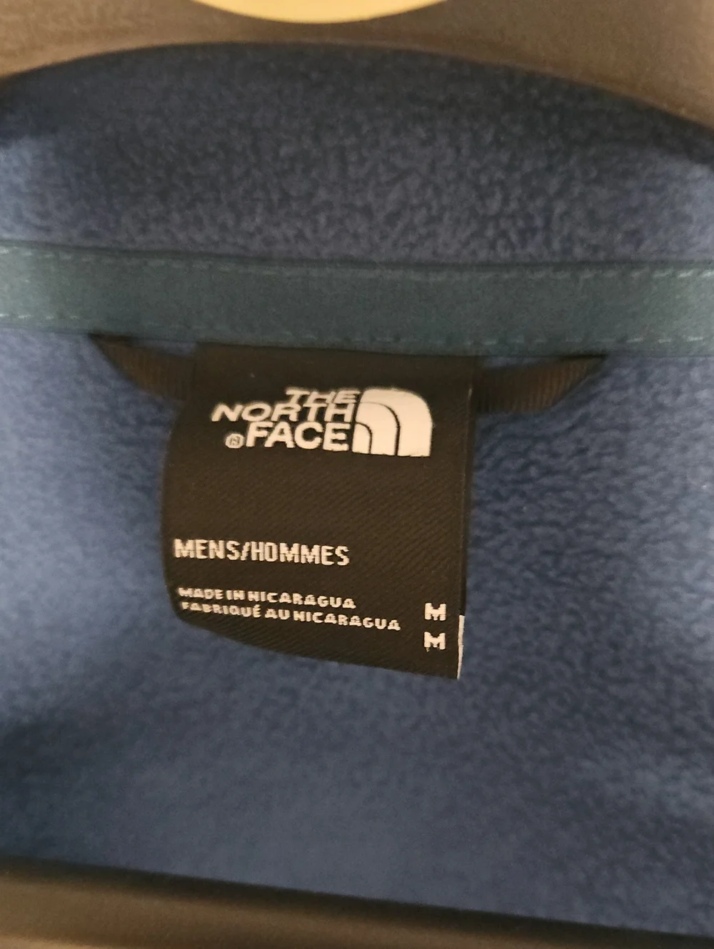 Northface Jacket - Men's Medium, Dark Teal Fleece